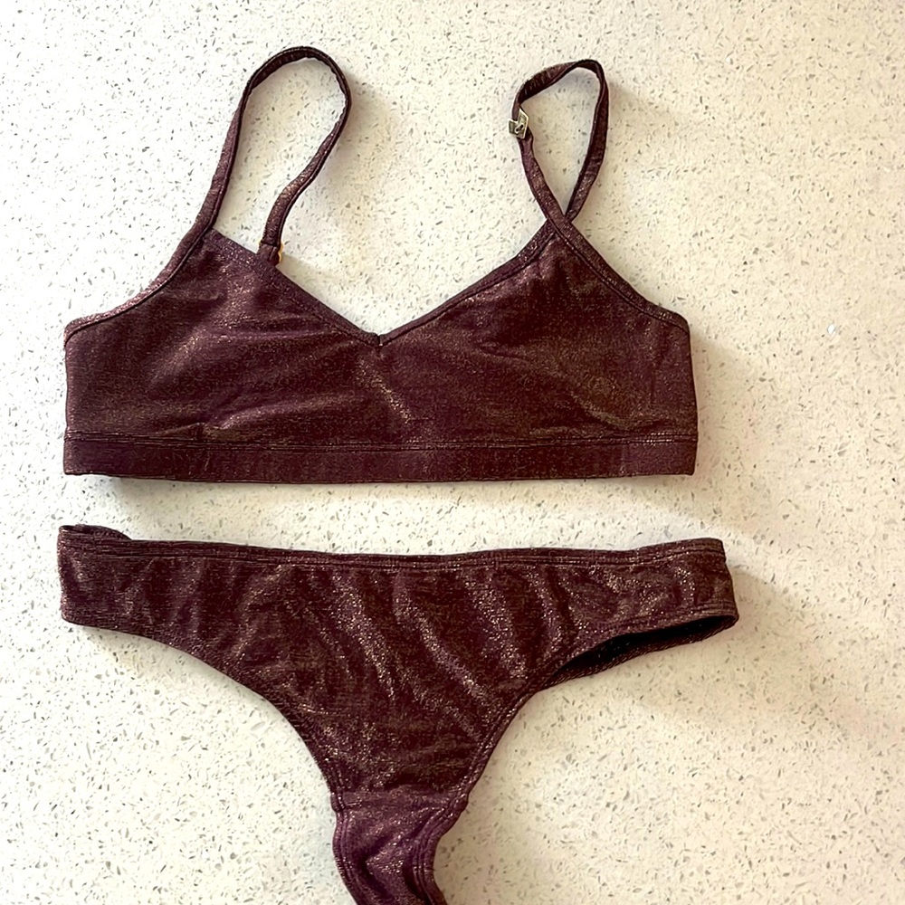 Mina Storm xs bra and thong set